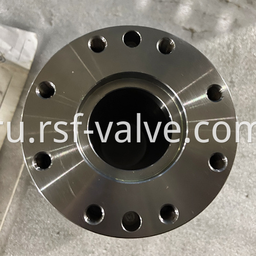 4 900lb Gland Plate Of Trunnion Mounted Ball Valve 3